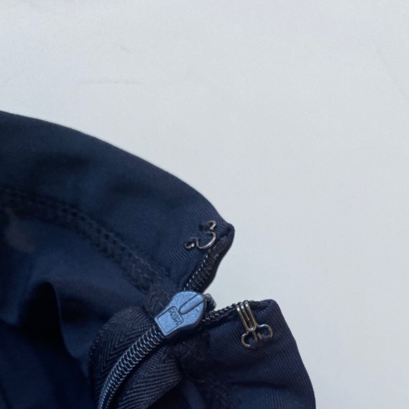 NWT Calvin Klein Blue Rayon Blend Lightweight Dress Work Zip Pants Women’s Small - Picture 7 of 12